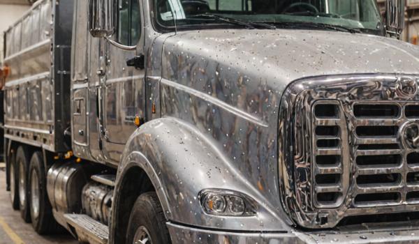 High-quality steel and aluminum materials used in custom truck body fabrication